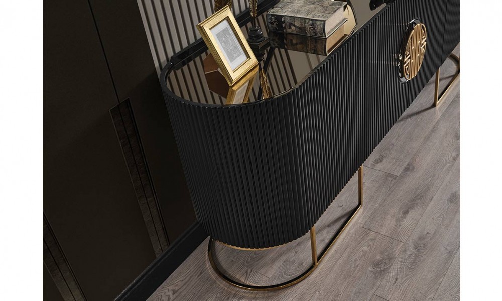 Gucci Antrasit Gold Metal Ayaklı Yemek Odası Takımı Yemek Odası Gucci Antrasit Gold Metal Ayaklı Yemek Odası Takımı Yemek Odası