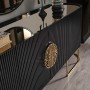 Gucci Antrasit Gold Metal Ayaklı Yemek Odası Takımı Yemek Odası Gucci Antrasit Gold Metal Ayaklı Yemek Odası Takımı Yemek Odası