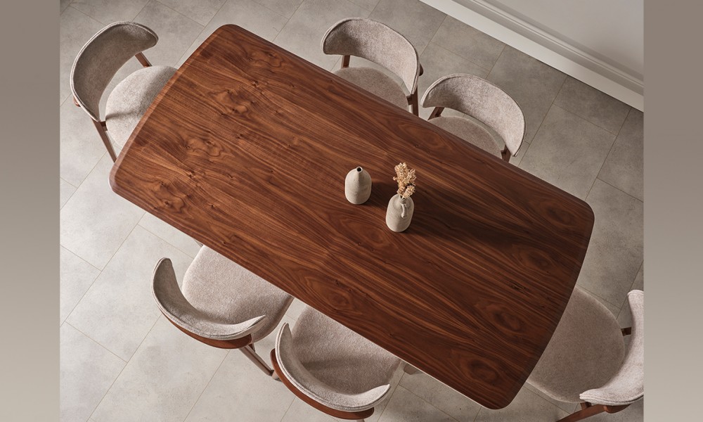 Mirabella Ahşap Ayaklı Modern Yemek Odası Takımı