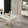 Lotus Ahşap Ayaklı Yemek Odası Takımı Yemek Odası