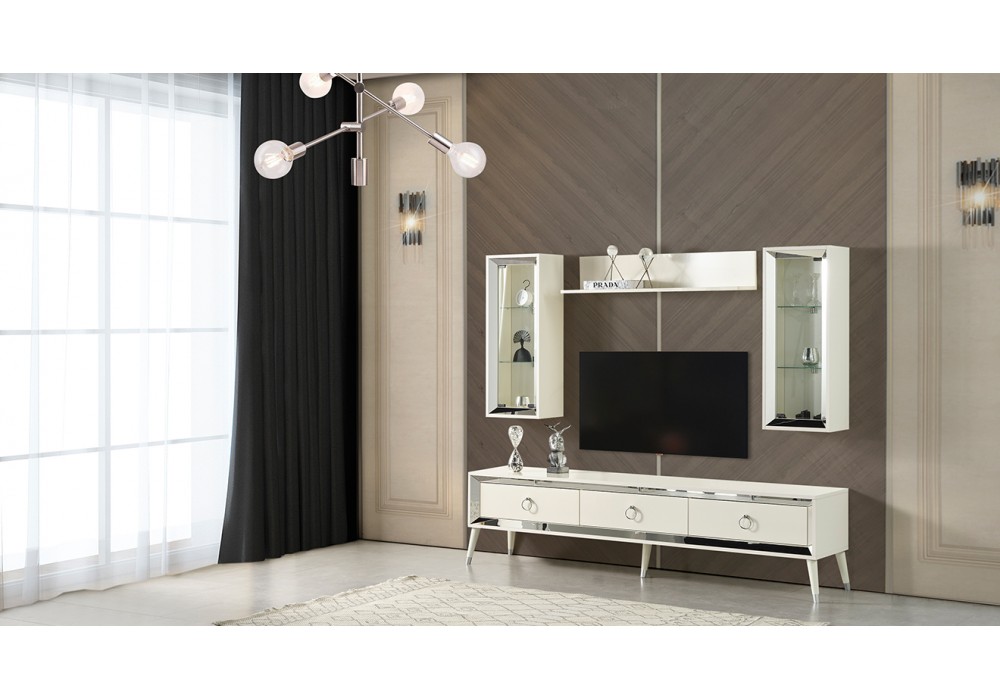 Lotus Ahşap Ayaklı Tv Ünitesi