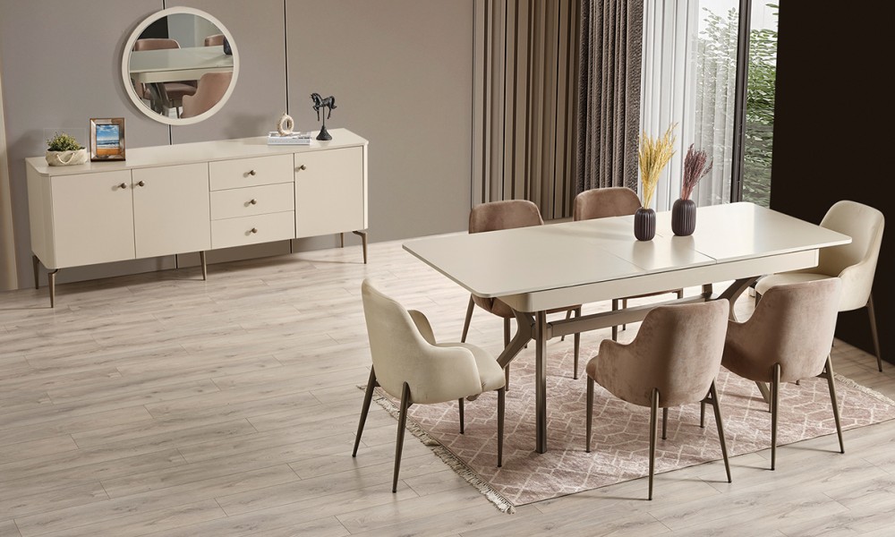Milano Modern Yemek Odası Takımı