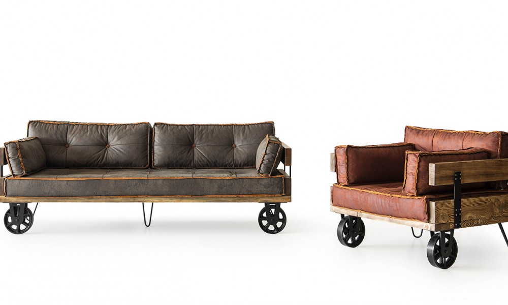 Loft Vintage Koltuk Takımı Loft Vintage Koltuk Takımı