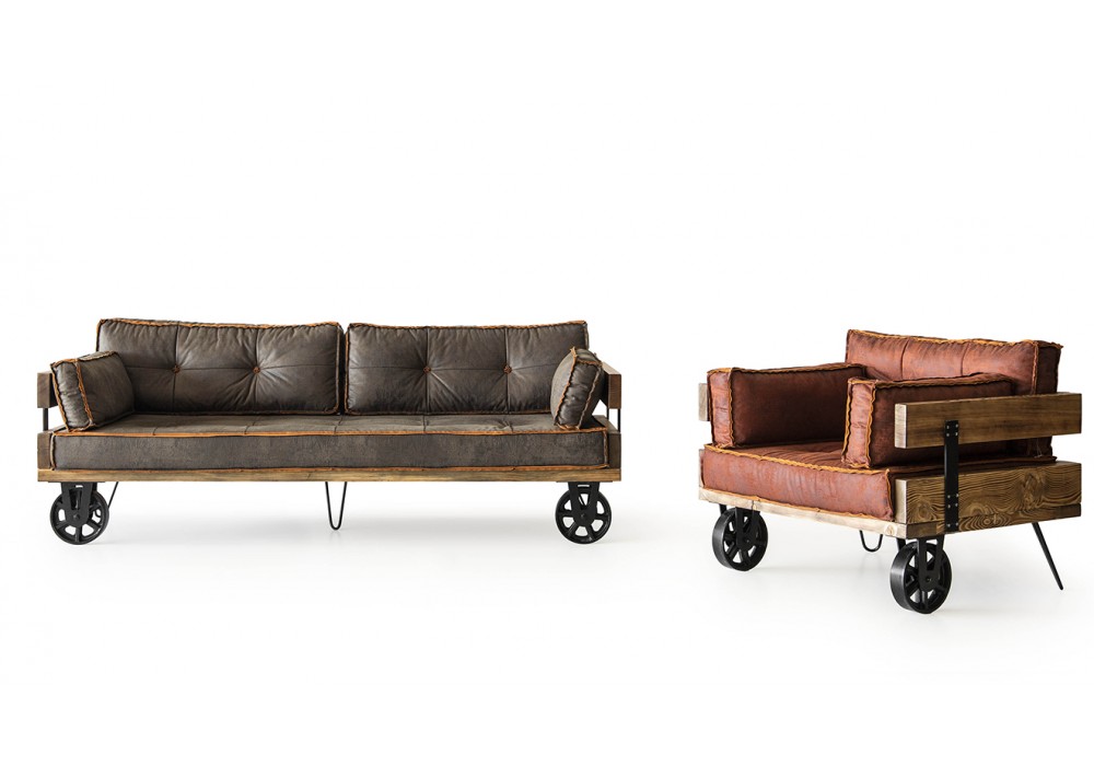 Loft Vintage Koltuk Takımı