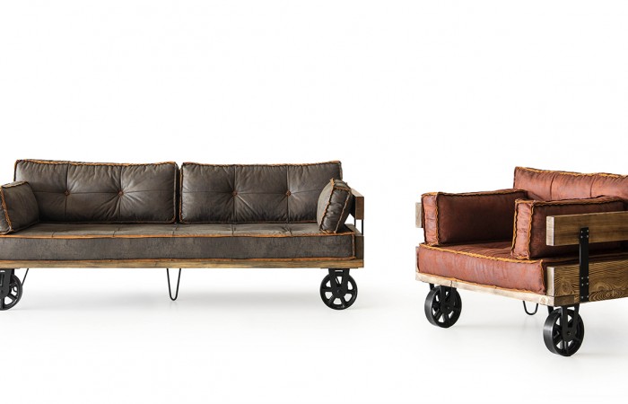 Loft Vintage Koltuk Takımı