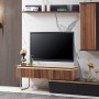 New Gloria Gold Metal Ayaklı TV Ünitesi New Gloria Gold Metal Ayaklı TV Ünitesi