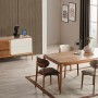 Trend Ahşap Ayaklı Modern Yemek Odası Takımı Trend Ahşap Ayaklı Modern Yemek Odası Takımı