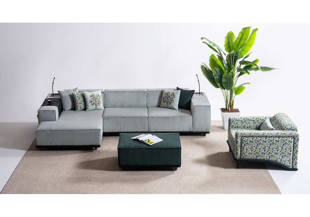 Puffy Relax Köşe Koltuk Takımı
