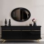 Masarati Gold Metal Ayaklı Yemek Odası Takımı