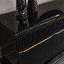 Masarati Gold Metal Ayaklı Yemek Odası Takımı