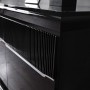 Masarati Gümüş Metal Ayaklı Yemek Odası Takımı