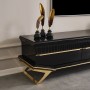 Masarati Gold Metal Ayaklı Tv Ünitesi