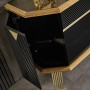 Porto Gold Metal Ayaklı Yemek Odası Takımı Porto Gold Metal Ayaklı Yemek Odası Takımı