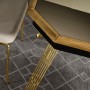 Porto Gold Metal Ayaklı Yemek Odası Takımı Porto Gold Metal Ayaklı Yemek Odası Takımı