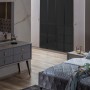 Golf Gri 6 Kapaklı Yatak Odası Takımı Yatak Odası Golf Gri 6 Kapaklı Yatak Odası Takımı Yatak Odası