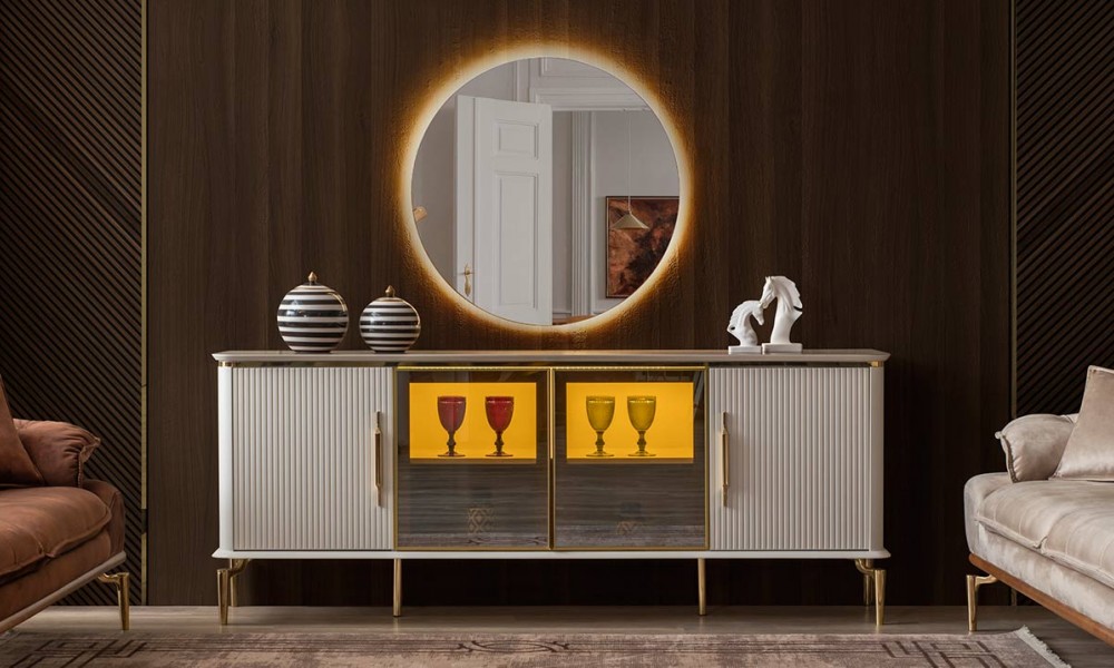 Royal Gold Metal Ayaklı Yemek Odası Takımı Yemek Odası Royal Gold Metal Ayaklı Yemek Odası Takımı Yemek Odası