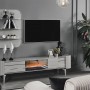 Karya Sis Grisi Şömineli TV Ünitesi Karya Sis Grisi Şömineli TV Ünitesi