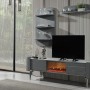 Karya Gri Şömineli Tv Ünitesi Karya Gri Şömineli Tv Ünitesi