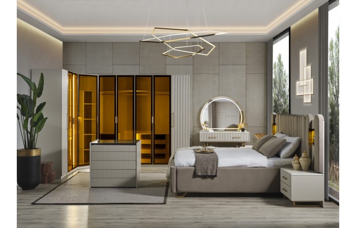 Gold Line Giyinme Odası