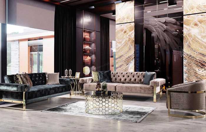 Arya Luxury Koltuk Takımı Tri