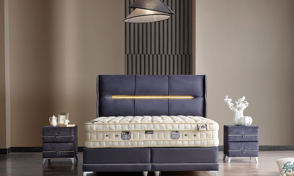 Relax Line Baza + Başlık + Yatak Set Relax Line Baza + Başlık + Yatak Set