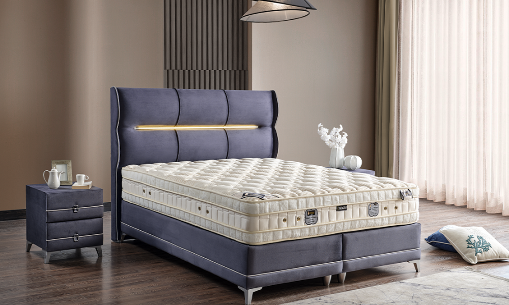 Relax Line Baza + Başlık + Yatak Set Relax Line Baza + Başlık + Yatak Set