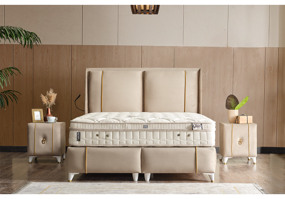 Pillow Baza + Başlık + Yatak Set