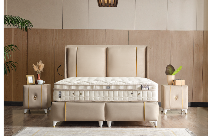 Pillow Baza + Başlık + Yatak Set