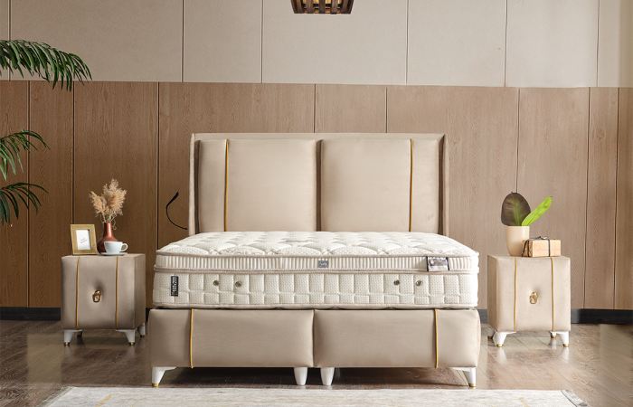 Pillow Baza + Başlık + Yatak Set