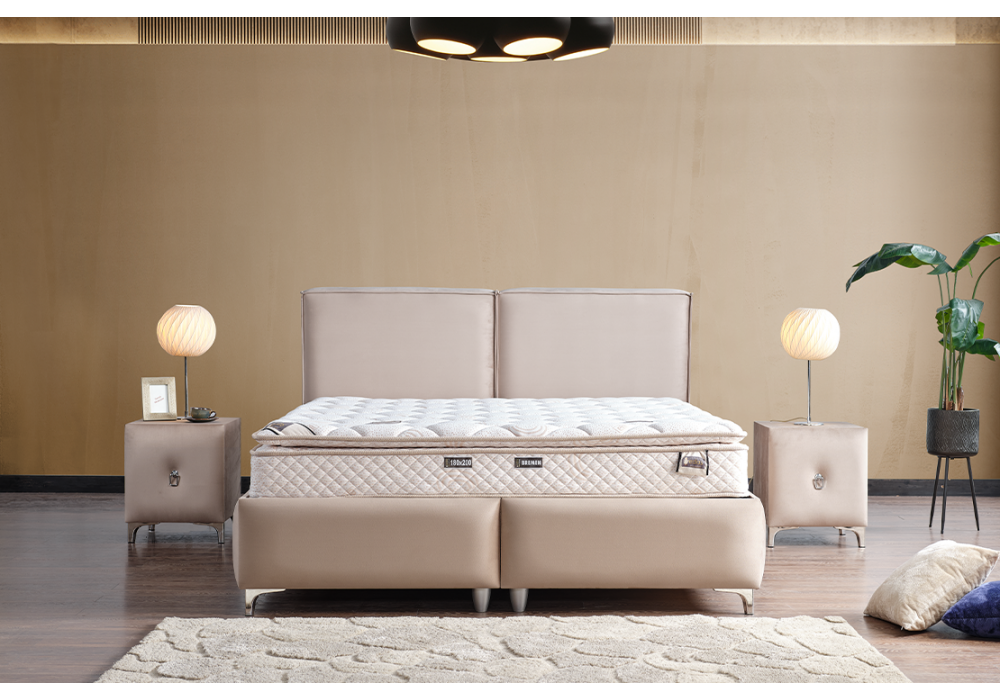 Relax Line  Baza + Başlık + Yatak Set