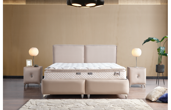 Relax Line  Baza + Başlık + Yatak Set