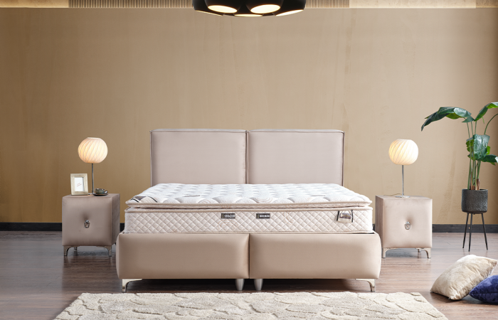 Relax Line  Baza + Başlık + Yatak Set