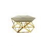 HR-8088 Prizma Orta Sehpa Gold İndirimli Mobilya