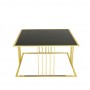 HR-8041 Küp Orta Sehpa Gold İndirimli Mobilya