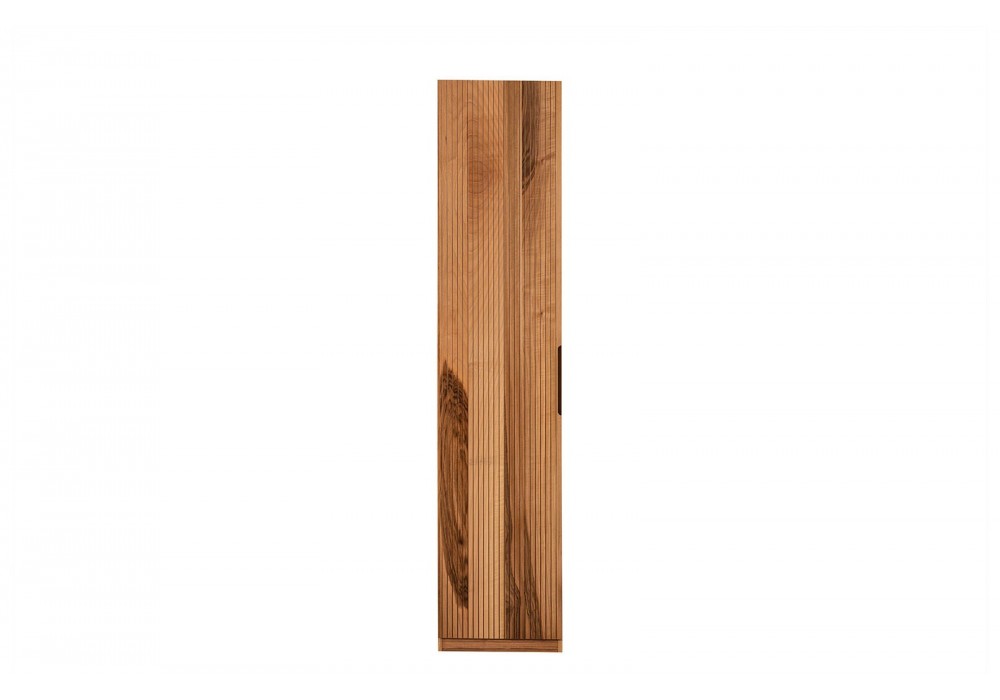 Perla Raflı 50 cm Dolap Ceviz