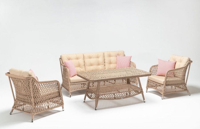 Bahçe Rattan Oturma Grubu BH-1057