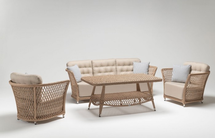 Bahçe Rattan Oturma Grubu BH-1063