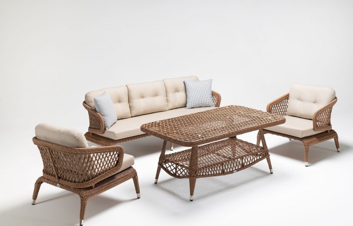 Bahçe Rattan Oturma Grubu BH-1098