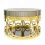 HR-8159 Halka Plus Orta Sehpa Gold İndirimli Mobilya HR-8159 Halka Plus Orta Sehpa Gold İndirimli Mobilya