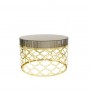 HR-8183 Motif Plus Orta Sehpa Gold İndirimli Mobilya HR-8183 Motif Plus Orta Sehpa Gold İndirimli Mobilya