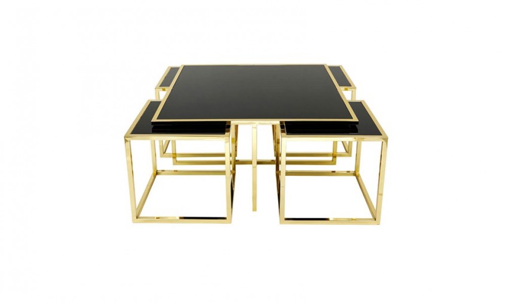 HR-8076 Kare Yavrulu Orta Sehpa Gold İndirimli Mobilya HR-8076 Kare Yavrulu Orta Sehpa Gold İndirimli Mobilya