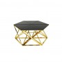 HR-8086 Prizma Orta Sehpa Gold İndirimli Mobilya