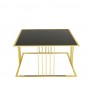HR-8041 Küp Orta Sehpa Gold İndirimli Mobilya