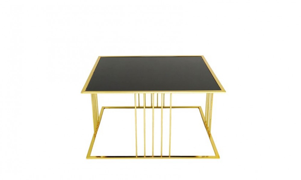 HR-8041 Küp Orta Sehpa Gold İndirimli Mobilya