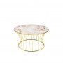 HR-8051 Sırma Orta Sehpa Gold İndirimli Mobilya