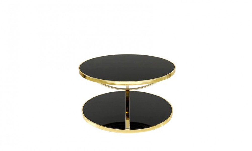 HR-8056 Alyans Orta Sehpa Gold İndirimli Mobilya