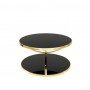 HR-8056 Alyans Orta Sehpa Gold İndirimli Mobilya