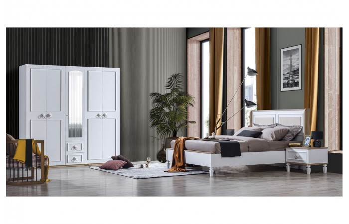 Marbella Yatak Odası Takımı, 5 Kapaklı