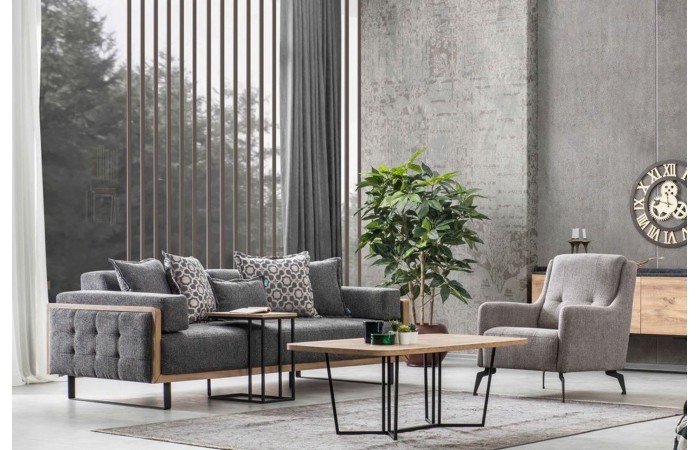 Loft Gala Koltuk Takımı, Gri