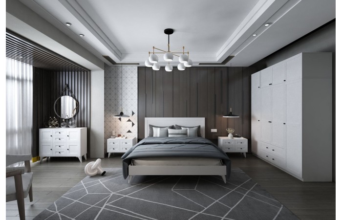 Miss Yatak Odası Takımı, 4 Kapaklı, Ytk-1001